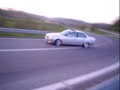 Alamak videos- great BMW drift at roundabout