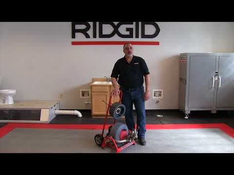 Meet the RIDGID K3800 professional drain cleaning machine