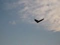 Flying wing at Deer Island