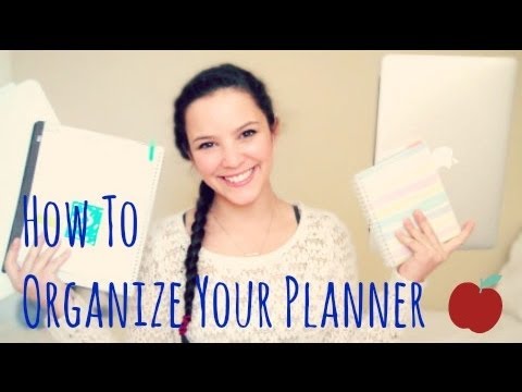 how to organize for school