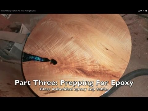 how to fill knot holes and voids in unique lumber