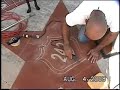 Time Lapse Concrete Staining driveway and walks