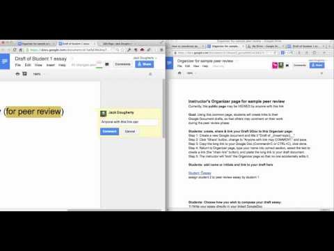 how to organize google docs