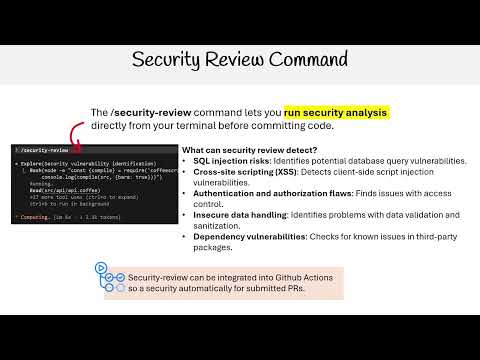 Claude Code Essentials - Security Review Command