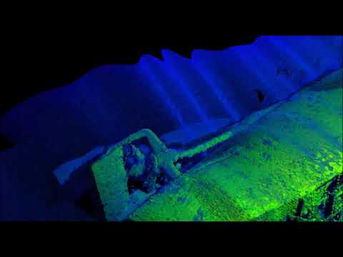 EIVA NaviSuite - 3D modelling of sunken U-boat