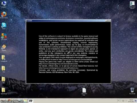how to set gta iv to windowed mode