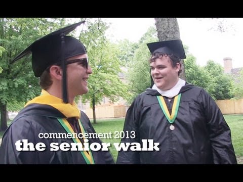 W&M commencement 2013: The senior walk