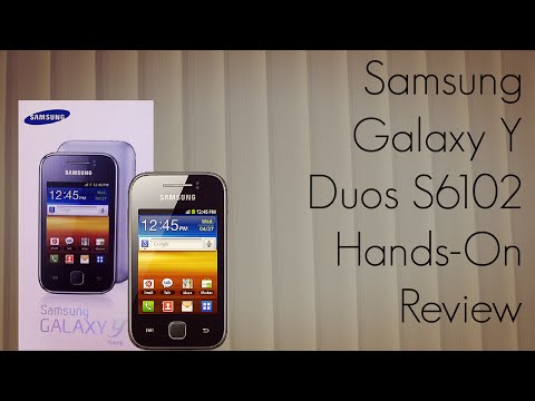 Samsung Galaxy Y Duos S6102 Hands-On Review - Android Smart Phone