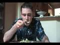 Don't talk with your mouth full!