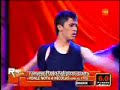 Monica Ferrada junto a Nikolas Cansino Tanguera