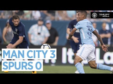 Video: GOALS & HIGHLIGHTS! Man City vs Tottenham 3-0 | 29 July 2017