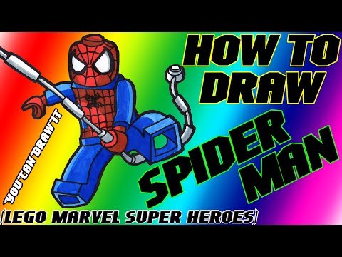 how to draw spiderman