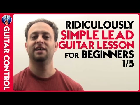 how to learn lead guitar