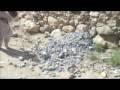 Lapis Lazuli mining in Sari-i-Sang in northern Afghanistan