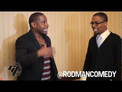 DJ Leezy interview w/ comedian Rodman at LOL Comedy Show