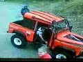 Landrover off roader Farley Quarry