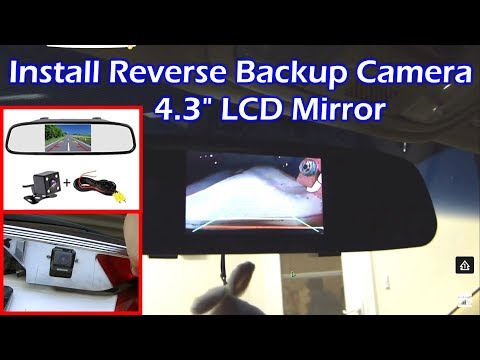 Install Rear View Backup Camera on Honda Odyssey