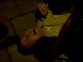 en cette belle soirée de nouvel an 2008, Alexis voulu aller embrasser le poteau pour lui souhaiter une bonne et heureuse année, le problème c'est qu'après avoir tourné 10 fois sur lui même, cette rencontre fut quelque peu violente...