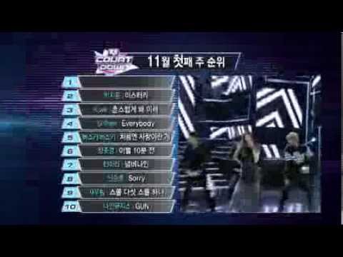 엠카운트다운 356회/ M COUNTDOWN Top10 of the Week (2013.11.07.)