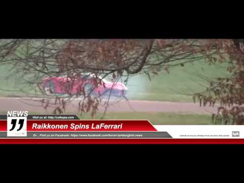 Ferrari Service Bay Area – Angelo Zucchi Motorsports Presents Ferrari’s Raikkonen Spins LaFerrari