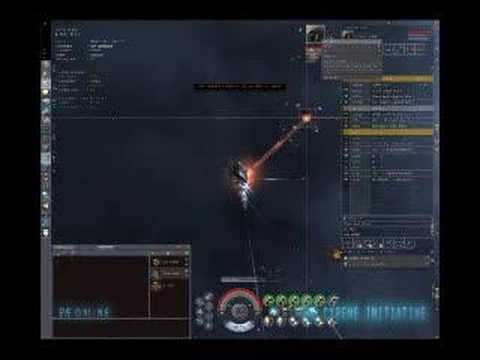 EVE Online (actual battle) Cyrene ...