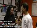 Dramarama Ticket Winner Arlene Ferrar at Hothouse Studios