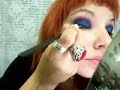 Goth in Color (Bright Blue & Purple)