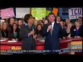 julian flies to new york for an apperance on good morning america!