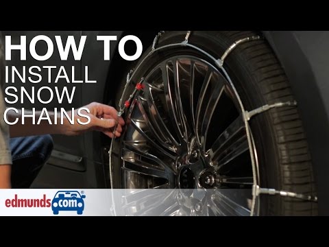 How to Install Snow Chains