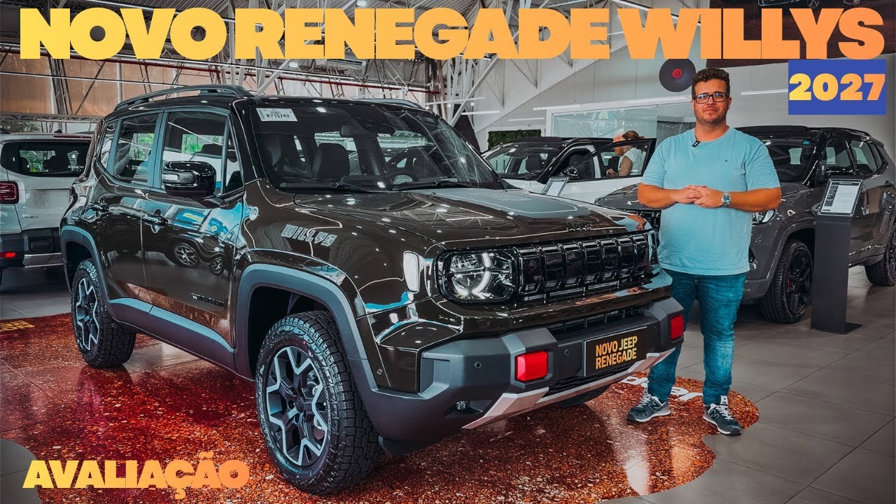 NOVO JEEP RENEGADE 2027 WILLYS - A VERSÃO 4X4 CHEGA RENOVADA!