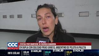 CYNTHIA PINTO MANTIENE SU VIGENCIA GANADORA