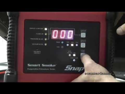 how to test for emissions leak