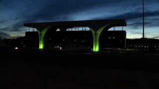 VÍDEO: Mineirão recebe iluminação especial alusiva à Copa do Mundo Fifa 2014