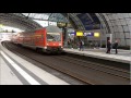 Treinen in Berlijn (hauptbahnhof)