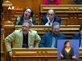 Interpelações de Luís Fazenda,Alberto Martins e Santos Silva