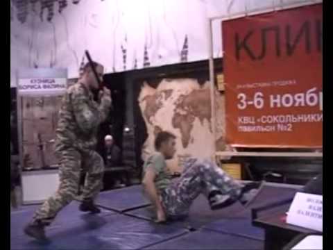 Мастер - класс по боевому самбо с В.Волостных - DomaVideo.Ru