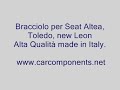 Bracciolo Luxory per Seat Altea, Toledo, Leon