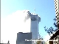 stret scene   the villiage towers on fire