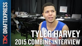 Tyler Harvey 2015 NBA Draft Combine Interview