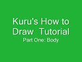 How to Draw (step 1:body) -Paint Tool SAI-