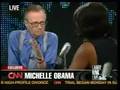 Michelle Obama on Larry King Live