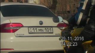 Երթևեկության կանոնները խախտած ավտոմեքենաները՝ ոստիկանության տեսանյութում