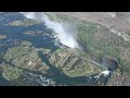 虹を追いかけるビクトリアの滝