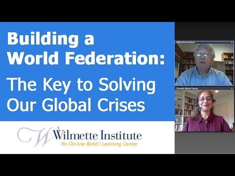 Sovaida Ma'ani Ewing, “Building a World Federation: The Key to Solving Our Global Crises”