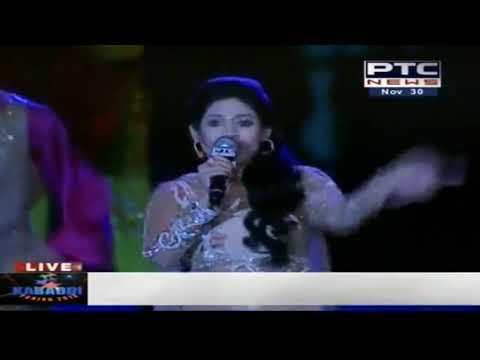 Miss Pooja's Performance at Pearls 4th World Cup Kabaddi Punjab 2013