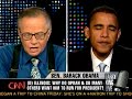 Barack Obama- Larry King Live