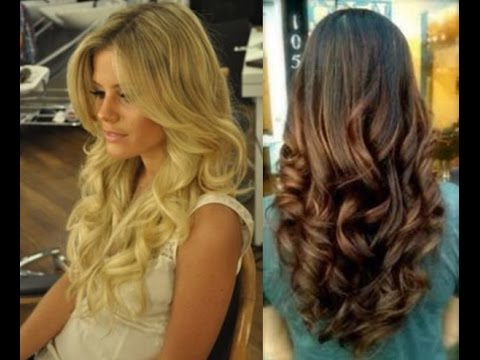 Как сделать кудри на концах Как сделать кудри на концах