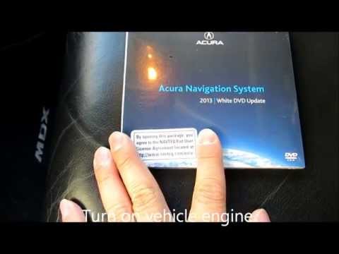 How to upgrade the Navigation DVD on Acura and Honda vehicles