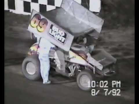 Aug 7, 1992 Championship Sprints A-Feature