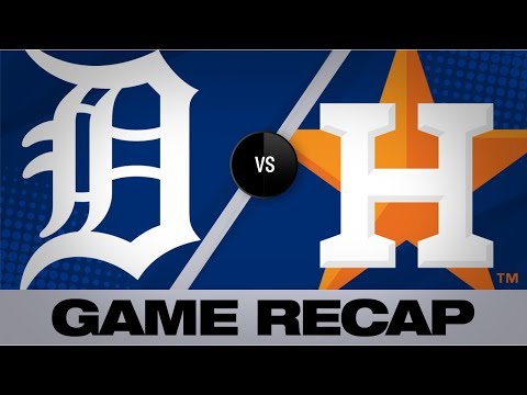 Video: Hicks' go-ahead HR propels Tigers | Tigers-Astros Game Highlights 8/21/19